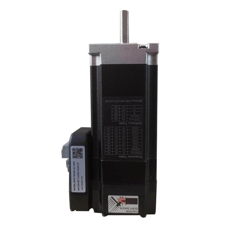 Front view of AC Servo Motor With Integrated Drive 90W 3000 RPM 0.3 Nm Torque 3.6A Encoder And Network Communication Single Phase
