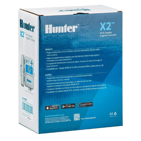 Box packaging of 14-Station Outdoor Sprinkler Controller With Wi-Fi Smart Irrigation System Hydrawise Compatible