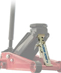 Locking Floor Jack Bar For 3.5 Ton Vehicles, 14 Inch Travel, Lightweight 3 Pound Stand Alternative with red floor jack