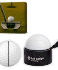 360 Degree Golf Ball Line Marker Kit With Full Metal Alignment Tool And Bag Attachment for Precise Putting Alignment Ball Marker