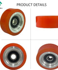 10 Pack Dryer Roller And Seal Kit 70298701P Direct Fit Compatible With Huebsch Speed Queen IPSO Dryers Includes Support Roller Bearing