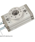 Pneumatic Rotary Actuator Built To Last With Rugged High Strength Rotary Air Cylinder And 0 To 190 Degrees Angle Adjustability For Chemical Industry