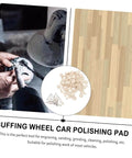120 Piece Wool Felt Polishing Wheels Kit With Mandrel Shank For Rotary Polisher Buffing small parts and tight spots.