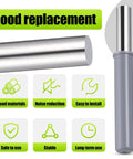 Heavy Duty Hydraulic Door Damper With Dead Silent Soft Close Piston Pump For No Sweat Setup On Bottom Or Side Hinged Trash Laundry Chute Doors Slick Tough Build Straight Out Of The Box - silver piston and cylinder