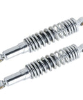 Chrome Motorcycle Rear Shock Absorber 320mm Replacement For XL883 1200 72 48 RD350 G1 GS125 150cc With Heavy Duty Steel Construction