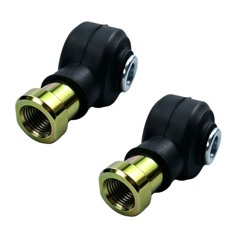 Heavy Duty Tie Rod Ends 5411920 Ready To Roll Fit Ranger XP 900 2013 2016, Ranger Crew 900 2012 2014, XP 700 2005 2009, RZR 800 EFI 2008 2014 black pair with threaded ends