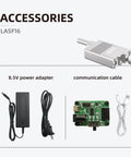 Accessories for Micro Linear Servo Actuator With Built-In Force Sensor For Robotics And Automation, adapter and cables included