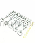 Dzus Quarter Turn Quick Release Fairing Fasteners For Motorcycles With 19mm Pins And 15mm D Ring Bolts and washers set