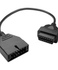 OBD1 To OBD2 GM Adapter Cable, 12 Pins To 16 Pins Extension For GM Vehicles, black connector cable