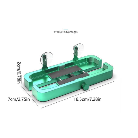 Stainless Steel Phone Disassembly Fixtures With Antislip Clamp For Electronics Repair Pro Grade, shown with dimensions.