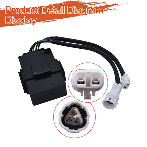 CDI Box And Voltage Regulator Rectifier Replacement Kit For Bayou 300 KLF300B ATV 1988 1989 1990 1991 Includes Part Numbers 21119 1302