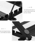 Adjustable Metal LED Light Box Stand For Tracing And Pro Grade Multi Use Function, black metal frame details