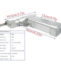Top Shelf Mini Electric Bone Drill And Oscillating Saw For Veterinary Surgery Featuring Hella Quiet Low Noise Operation and technical specs diagram