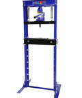 Badass 12 Ton Hydraulic Shop Press Workhorse With Adjustable Height And Sliding Plates for garage use and automotive repair.