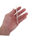 Mini 4 Inch Hot Glue Sticks Set For Crafting And Repairs, Quick Adhesion And Fast Melting, Works On Fabric Plastic Wood Metal, Resin Projects And Scrapbooking, Multi Temperature Use, 50 Piece Pack clear mini hot glue stick in hand