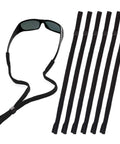 Six Pack Eyewear Straps For Glasses And Sunglasses Adjustable Neck Lanyard Cord Holder Sports And Everyday Eyewear Retainer Straps For Men And Women Colorful Rope Style Keepers next to sunglasses