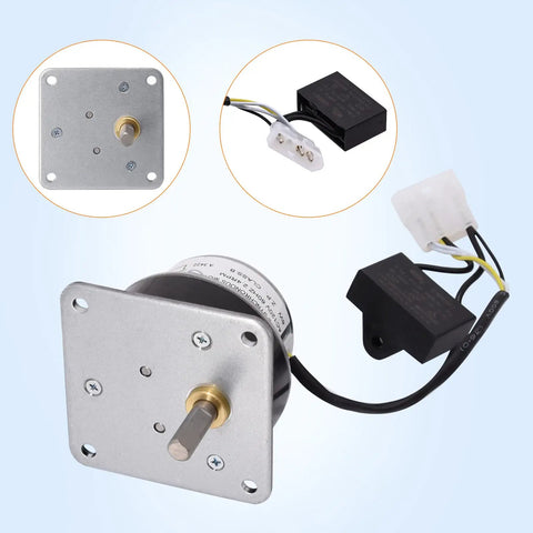 Auger Feed Motor Replacement 812-4421 Easy Swap Direct Fit For Quadrafire Classic Bay 1200 Castile Mt Vernon Santa Fe And Heatilator CAB50 PS35 PS50
