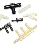 ZAVOOS 159-piece nylon automotive vacuum connector assortment with T, elbow and barb fittings