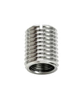 Top Grade Stainless Steel Threaded Inserts For Furniture Hardware 20 Pack M4 M8 L6mm Heavy Duty Screw Nuts showing a stainless steel insert.