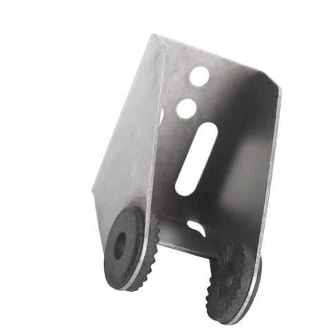 Close-up of Heavy Duty Metal Transducer Mounting Bracket Kit 740162-1 OEM Replacement for Si G2N Transoms