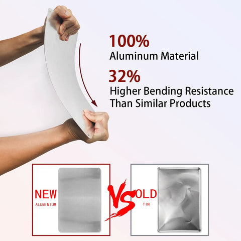 Warning Sign This Equipment Starts Automatically Aluminum 12x8 Inch Weatherproof UV Protected demonstration of bending resistance