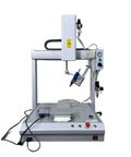High Speed Epoxy Resin and Polyurethane Glue Dispenser for Semi Automatic Desktop Gluing and Sealing Machines Pro Grade Single Component Adhesive Applicator on desktop frame