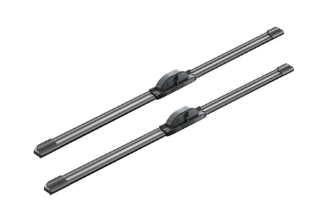 All Weather Windshield Wiper Blades 22 Inch Pair straight beam design with dual rubber and graphite coating for streak-free visibility.