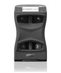 Front view of GCQuad Golf Launch Monitor with Quadrascopic Four Camera System for precise ball and club head data