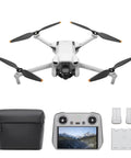 Mini 3 Fly More Combo Plus With RC Included Foldable Camera Drone For 4K HDR Video Portrait Shooting 51 Minute Flight Time Smart Features