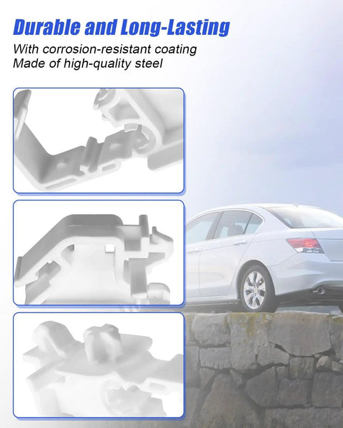 Close-up of Honda Accord Beefed Up Trunk Lid Torsion Spring Kit With Clips 2 Pack Replacement For 2008 to 2010 3 5L And 2010 to 2012 2 4L