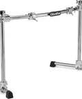 Rock Solid Curved Drum Rack Featuring Durable Chrome Plating Dual Support T Leg Stands And Heavy Duty Multi Clamps for drummers.