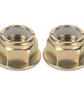 Two Pack 5/16-18 Flange Lock Nuts With Locking Flange For Outdoor Power Equipment Replacement 712-04063 Replacement