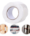 Peel And Stick Leak Repair Tape For Plumbers Rubberized Seam Tape For Outdoor Ducts And Water Leaks Three Meter Length Flexible Waterproof