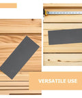 Premium 21pcs Emery Sanding Sheets For Metal Cars And Furniture Wet Dry Fine Grit Sandpaper Sets on wood surface showcasing versatile use.