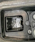 Connector view of Straight Swap Power Door Lock Actuator For 15 To 24 Cadillac Chevrolet Gmc Rear Left Driver Side.