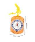 Orienteering Compass Pointer For Outdoor Navigation And Survival Hike Ready Compact Hiking Tool For Camping Lightweight Map Compass