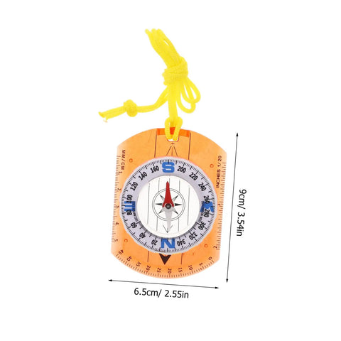 Orienteering Compass Pointer For Outdoor Navigation And Survival Hike Ready Compact Hiking Tool For Camping Lightweight Map Compass