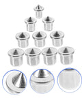 Dowel Alignment Tool Set With Assorted Dowel Pins 6mm, 8mm, 10mm, 12mm For Woodworking Center Point Transfer in metal material