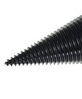 Heavy Duty Firewood Drill Bit With Removable Wood Splitter Cone close-up, high carbon steel tip for log splitting.