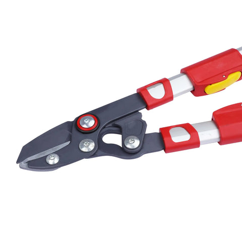 Lightweight Telescoping Anvil Lopper With Extension Handles Reaching To Thirty Five Point Five Inches Premium German Steel Blade Pruning Tool For No Sweat Branch Trimming And Kick Ass Yard Work