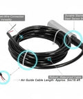 Liquid Level Transmitter With 5m Cable 4 To 20 mA Output 12 To 32 VDC 304 Stainless Steel Sensor Digital Conditioning