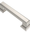 15 Pack Brushed Satin Nickel Cabinet Pulls With 3 Inch Hole Centers Slick Kitchen Cabinet Handles For Cabinets Drawers And Closets Durable Aluminum Pulls AL3071SN