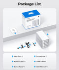 Dope 5 Bay RAID External Hard Drive Enclosure Supporting Up To 130TB Max Storage With Dedicated Hardware RAID Controller and accessories.