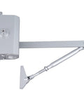 Hydraulic Automatic Door Closer For Interior Doors No Hassle Quiet Soft Close, Stainless Steel Build, Adjustable Closing Speed