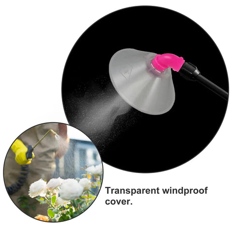 Pro Grade High Pressure Misting Nozzles Kit With Protective Shields For Backpack Sprayers, 30-Piece Set spraying plants