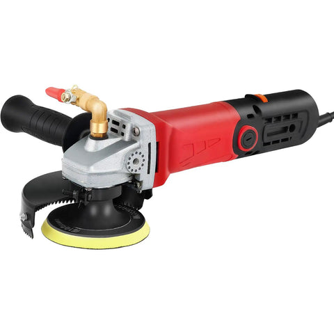 Corded Wet Buffer Polisher Kit With 7 Amp Motor, 4 And 5 Inch Pad Sizes, Heavy Duty Grinder Sander For Auto Detailing