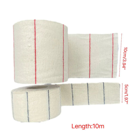 Essential Cotton Camp Cloth That Is Quick And Efficient For Hiking And Camping Gear Absorbent 10 cm wide roll with red stripes