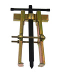 Premium Heavy Duty Two Claw Gear Puller And Bearing Extractor With Adjustable Span Handles showing sturdy cast iron build and galvanized finish.
