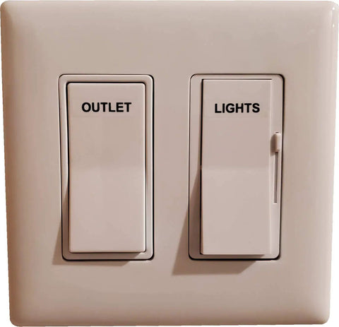 Clear Light Switch Labels Transparent Identifier System For Home And Office Organization Make It A No Brainer To See What Each Switch Does