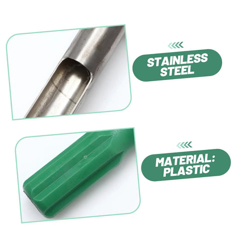 Stainless Steel Grain Sampler Tool With Handy Handle Compact Probe For Corn Rice And Wheat Sampling Easy To Clean Lightweight